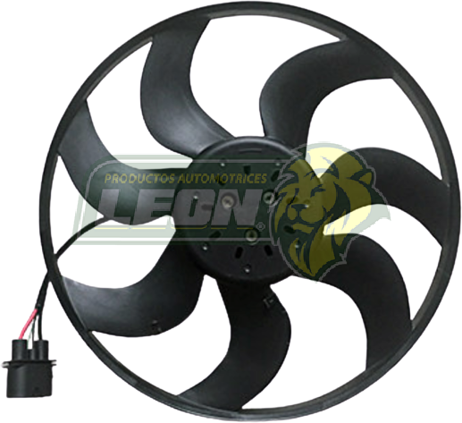 MOTOVENTILADOR VW VENTO 1.6L 14-19, POLO 1.6L 13-19, SEAT TOLEDO 1.2TSI 12-19, IBIZA 1.4TSI 09-17, AUDI A1 1.4TSI 10-19 (392 mm CUATRO PINES)