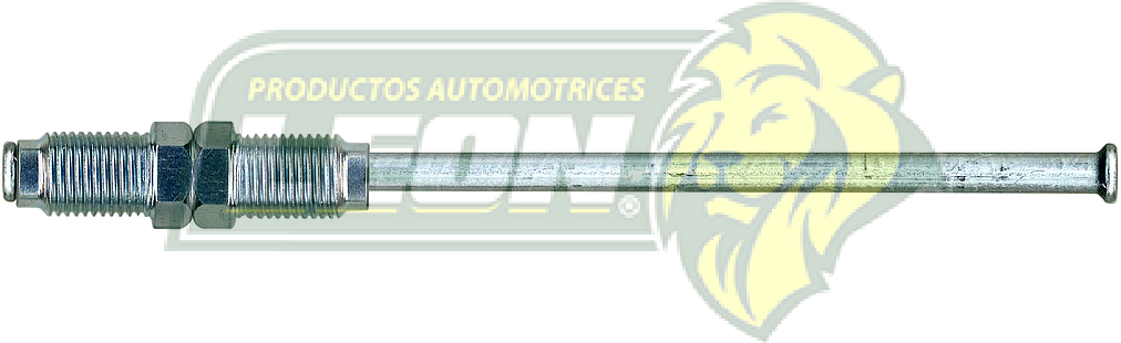 TUBO ACERO P/FRENO ABOC. INV. TOYOTA CON CONEXIONES 10x1.0 mm LARGA 30” IMPORTADO