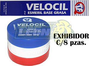 VELOCIL ESMERIL DOBLE GRADO LATA 54 g