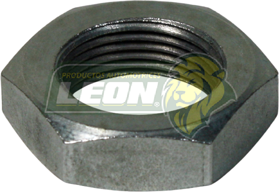 TUERCA MANGO PLANA FLECHA DELANTERA NISSAN TSURU 87-14, SENTRA B14 95-00, HONDA ACCORD, CIVIC, JEEP COMPASS, PATRIOT R.D. 07-14, DODGE VOYAGER, CARAVN, PT CRUISER 95-10 RD, CALIBER 07-12 RD Y RT, NEON 01-15 RD, G.M. CORSA, MERIVA, TORNADO 01-08 R.T. 22x1.50 mm HEX. 32 mm ALT. 9.5 mm