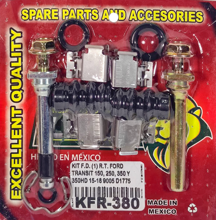KIT F.D. (1) R.T FORD TRANSIT 150 15-18, 250 15-18, 350 15-18, 350HD 15-18 9005 D1775 KC380