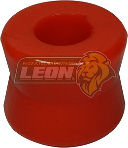 GOMA AMORTIGUADOR NISSAN NP300, URVAN, TOYOTA HIACE “CONICA o MOÑO” ØI: 18.82 mm, ØE: 39.45 mm, H: 32.1 mm NARANJA