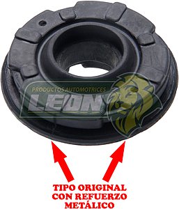 GOMA TIRANTE SUSPENSION TOYOTA HIACE 2005Æ (1 pza.) T/O C/REFUERZO METALICO BRUCK