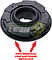 GOMA TIRANTE SUSPENSION TOYOTA HIACE 2005Æ (1 pza.) T/O C/REFUERZO METALICO BRUCK
