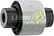 BUJE BRAZO TRANSVERSAL VW JETTA A6 11-18 2.0T, NEW BEETLE 11-19 2.0T, BORA 05-10 2.5FSI, PASSAT CC 08-16 2.0TSI, TIGUAN 18-19 1.4TSI (HORQUILLA TRASERA)