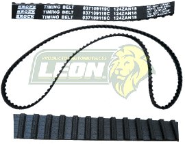 BANDA DISTRIBUCION VW JETTA A3 93-99 2.0L, GOLF A3 93-99 2.0L, SHARAN 01-08 1.8T, ALHAMBRA 02-08 1.8T, EUROVAN T4 01-04 2.5L, DERBY 95-09 1.8L 124x180 (T296)