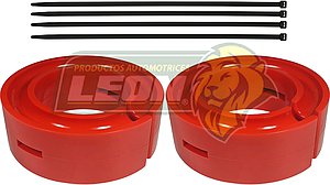 AUMENTO o ESTABILIZADOR DE RESORTE DE SUSPENSION Ø: 6.5” ALT.: 7/8 NARANJA (KIT)