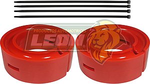 AUMENTO o ESTABILIZADOR DE RESORTE DE SUSPENSION Ø: 6.5” ALT.: 1” NARANJA (KIT)