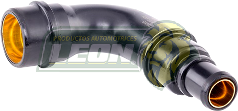 TUBO RESPIRADOR DEL MOTOR CIRCULACIÓN DE AIRE AUDI A4 1.8L 99-03 TT 1.8L 00-06, VW BEETLE 1.8L 99-05, GOLF A4 1.8L 00-04, JETTA A4 1.8L 00-04, PASSAT 1.8L 01-05 (06A103213F)