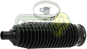 MACHETA ó CUBREPOLVO DIRECCION VW VENTO 14-19 1.6L, POLO 13-19 1.6L, CROSSFOX 06-17 1.6L, LUPO 05-09 1.6L, SPORTVAN 06-10 1.6L, AUDI A1 10-19 1.4TSI, SEAT TOLEDO 12-19 1.6L, CORDOBA 03-09 1.6L (CON ABRAZADERAS)