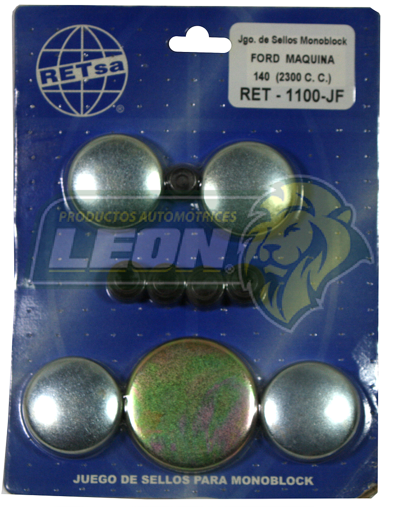 JUEGO SELLO MONOBLOCK FORD M.140 OHC 2.3L FIERRO