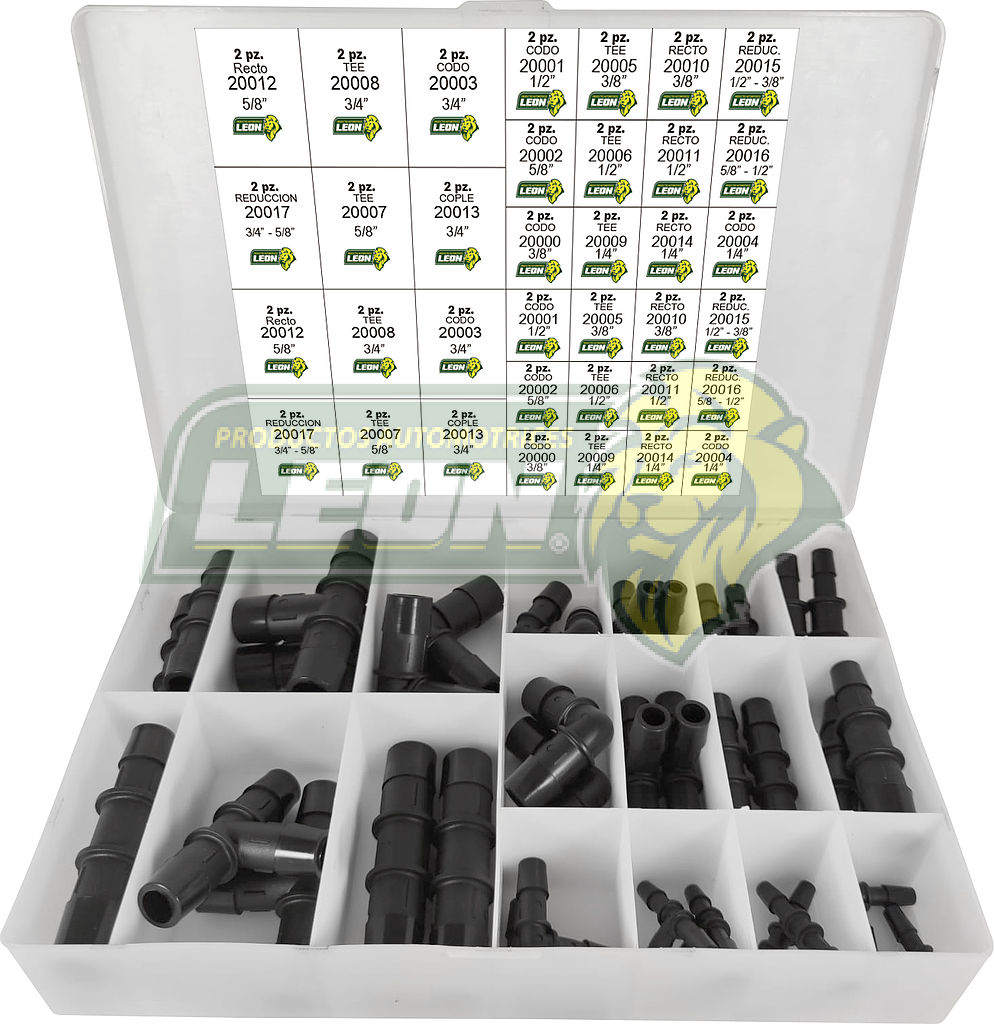 KIT DE CONECTORES (36 PIEZAS) (65660)