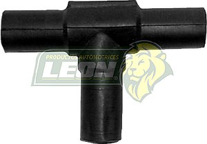 CONECTOR TEE CAUCHO DE 3/8