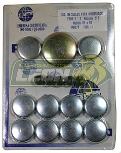 JUEGO SELLO MONOBLOCK FORD V6 M.232 FIERRO