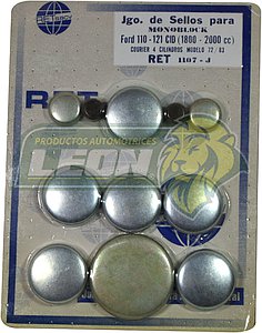 JUEGO SELLO MONOBLOCK FORD (COURIER) 4C. M.110, 1.8L, 121, 2.0L FIERRO