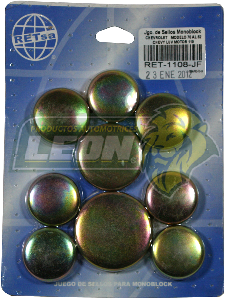 JUEGO SELLO MONOBLOCK G.M. CHEVY LUV 110 76-82 FIERRO