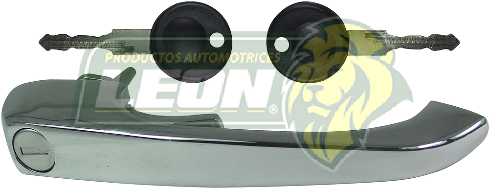 MANIJA EXTERIOR PUERTA DELANTERA VW T1 C/LLAVE CROMO