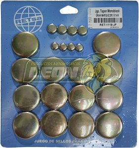 JUEGO SELLO MONOBLOCK FORD MARQUIS M.281, 4.6L FIERRO