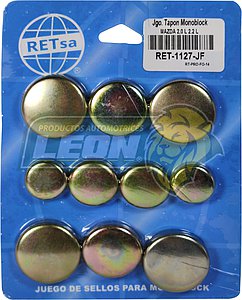 JUEGO SELLO MONOBLOCK MAZDA M.2.0, 2.2L FIERRO