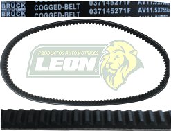 BANDA DENTADA D.H. VW JETTA A3 93-99 1.8L, GOLF A3 93-99 1.8L, DERBY 95-09 1.8L 11x755 C-A/A (6294) BRUCK