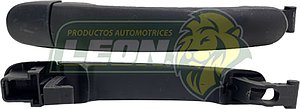 MANIJA PUERTA EXTERIOR VW VENTO 14-19 1.6L, JETTA A4 11-18 2.5L, NEW BEETLE 11-19 2.0T, POLO 13-19 1.6L, TIGUAN 08-17 2.0 TSI, SEAT IBIZA 09-17 1.6L (SIN ORIFICIO DE LLAVE DELANTERA) (NEGRO) (L., R.)