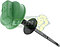 BAYONETA ACEITE VW JETTA A3 93-99 1.8L, GOLF A3 93-99 1.8L, DERBY 95-09 1.8L, SEAT IBIZA 00-02 1.6L, CORDOBA 99-02 1.6L (DIRECCION HIDRAULICA)