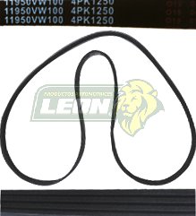BANDA POLY-V MOTOR D.H. NISSAN URVAN 2.4L 00-08 (4PK1250) (K040490) BRUCK