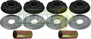 GOMA TIRANTE SUSPENSION HIACE 2005Æ (10 pzas. INCLUYE CHAROLAS) POLIURETANO NEGRO