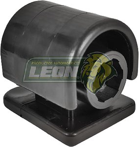 BUJE HORQUILLA SUSPENSION NISSAN SENTRA 96-00, TSURU III ØI: 19 mm, ØE: 57 mm (545704B000) “PUÑO INFERIOR” POLIURETANO NEGRO