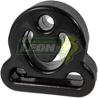 SOPORTE ESCAPE NISSAN URVAN, SENTRA POLIURETANO NEGRO