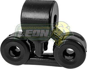 SOPORTE ESCAPE HONDA ACCORD POLIURETANO NEGRO