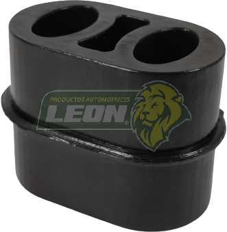 SOPORTE ESCAPE G.M. ASTRA, CORSA POLIURETANO NEGRO