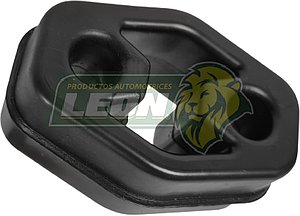 SOPORTE ESCAPE VW JETTA, GOLF POLIURETANO NEGRO