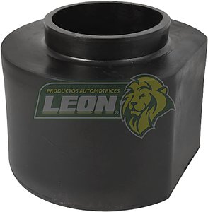 AUMENTO DE RESORTE P/LEVANTAR JEEP CHEROKEE, COMANCHE “BRIDA PLANA” POLIURETANO NEGRO
