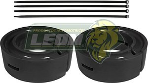 AUMENTO o ESTABILIZADOR DE RESORTE DE SUSPENSION Ø: 6.5” ALT.: 3/4 POLIURETANO NEGRO (KIT)