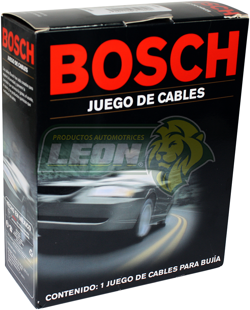 JUEGO DE CABLE BUJIA VW SEDAN, COMBI 89-92 E.E. 4Cil BOSCH