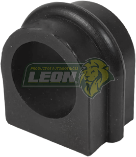 GOMA BARRA ESTABILIZADORA NISSAN URVAN 01-19 2.5L DELANTERA (STAR 6399-PC, DAI 94501) POLIURETANO NEGRO