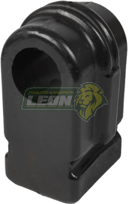 GOMA BARRA ESTABILIZADORA RENAULT MEGANE II GT 2.0L, CLIO, SCENIC MK2, MK3 2009 DELANTERA (7701056678) 18.5x37x65 mm POLIURETANO NEGRO