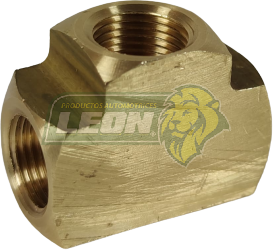 CONEXION TE UNION MILIMETRICA PARA TUBO DE FRENOS VW 3/16 o 5 mm R: 12x10x12 mm MIXTA