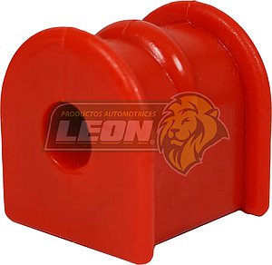 GOMA BARRA ESTABILIZADORA NISSAN TSURU III 92-17 TRASERA (GROB 6739003, HBES42) 10.5x25x30.3-33x32 mm NARANJA