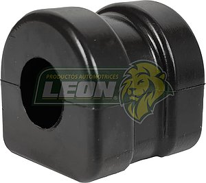 GOMA BARRA ESTABILIZADORA DODGE CARAVAN 96-00, CHRYSLER TOWN COUNTRY, VOYAGER 96-00 TRASERA (GROB 3039059) 17x32.5-38.5x35-40.5x38 mm POLIURETANO NEGRO