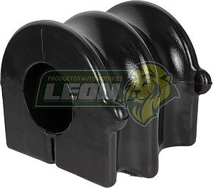 GOMA BARRA ESTABILIZADORA NISSAN PK-UP NP300 24x39-50x43-53x49 mm POLIURETANO NEGRO