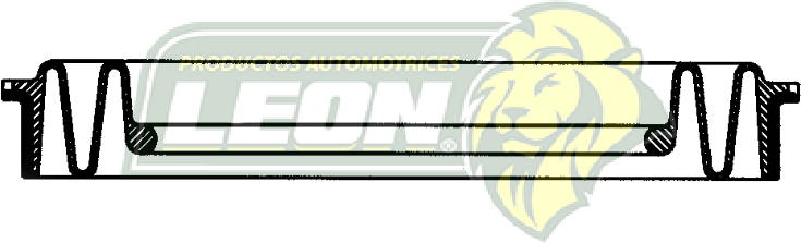 CUBREPOLVO P/PISTON CALIPER  ØE: 3.080”, ØI: 1.900”, TIPO: