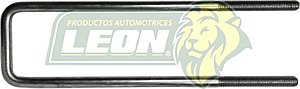 ABRAZADERA SUSPENSION CARROCERIA-MUELLE 5/8x3” 1/2x15” CUADRADA