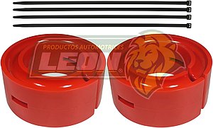 AUMENTO o ESTABILIZADOR DE RESORTE DE SUSPENSION Ø: 5” ALT.: 1” 1/4 “KIT” NARANJA