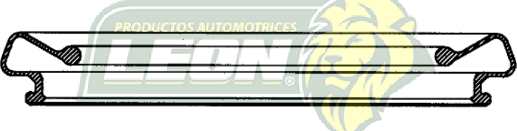 CUBREPOLVO P/PISTON CALIPER  ØE: 3.800”, ØI: 2.620”, TIPO: