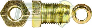 CONEXION DE ACERO TUBO 3/16 ROSCA 10x1.0 mm VW (651)
