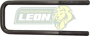 ABRAZADERA SUSPENSION CARROCERIA-MUELLE 1/2x2” 1/2x8” CUADRADA NISSAN PK-UP