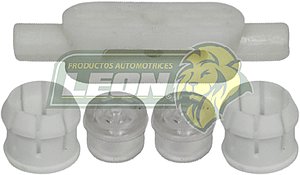 REPUESTO HUESO PALANCA VELOCIDADES G.M. AVEO, CHEVY, OPTRA, CORSA, PONTIAC G3, DAEWOO (JGO. c/5 pzas.)