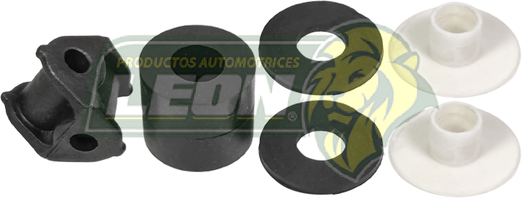 REPUESTO DE BUJES GOMAS Y MAROMA VARILLAJE VELOCIDADES G.M. CORSA “BRASILEÑO” (JGO. c/6 pzas.)